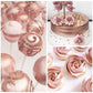 Limino Edible Glitter Spray - 10g Metallic Luster Dust for Baking, Cake Decorating, Drinks - Rose Gold