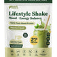 BBfL Plant-Based Protein Shake – 21g Vegan Protein, Matcha + Apple Cider Vinegar, 15 Servings