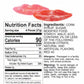 Gimbal'S Fine Candies Sour Pucker-Up Gummy Lips, 1 Lb, 68 Pieces, Assorted Flavors