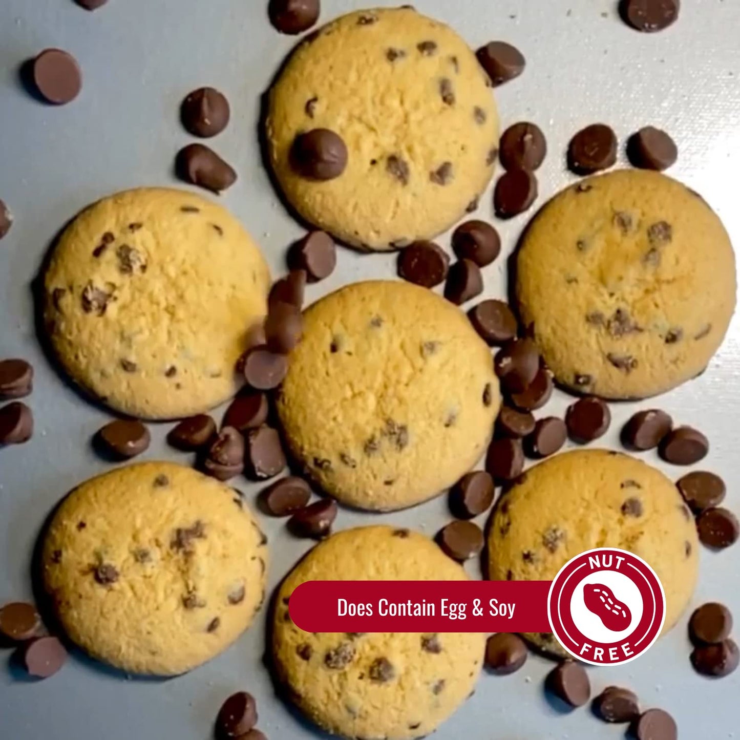 My Dad'S Cookies Gluten Free Crisp Milk Chocolate Chip Cookies - Dairy Free, Kosher, Nut Free, Plant Based - Crunchy Italian Coo