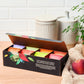 Choice Organic Teas Sipping Box Tea Sampler  Variety Gift Box  32 Total Tea Bags  8 Flavors  Caffeinated and Caffeine-Free Teas  Sustainably Sourced Organic and Non-GMO Ingredients