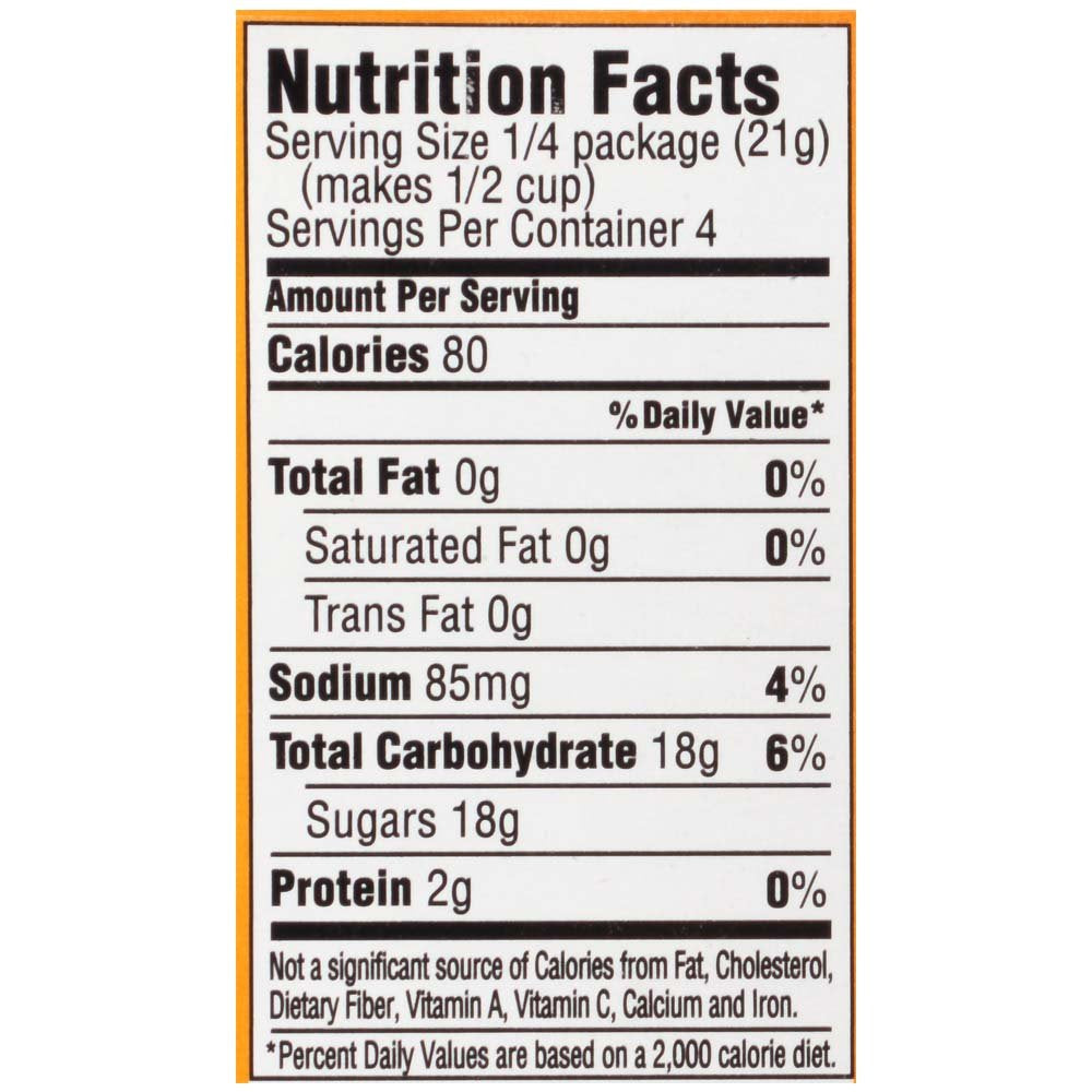 Jell-O Mango Gelatin Mix 3 Ounce Box (Pack Of 6)