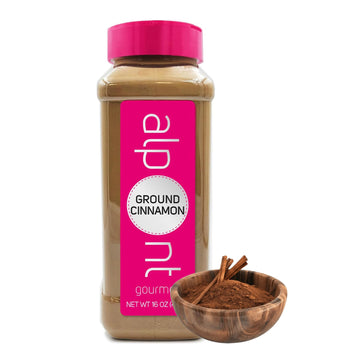 Alpont Gourmet Ground Cinnamon 16 Oz (453G), All Natural, Non-Gmo, Packed To Keep It Fresh, Premium Quality