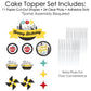 Big Dot Of Happiness Nyc Cityscape - New York City Birthday Party Cake Decorating Kit - Happy Birthday Cake Topper Set - 11 Piec
