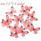 50Pcs Edible Butterflies For Cake Decorating Pink Butterfly Cake And Cupcake Toppers Small Pastel Wafer Paper Butterfly Decor Fo