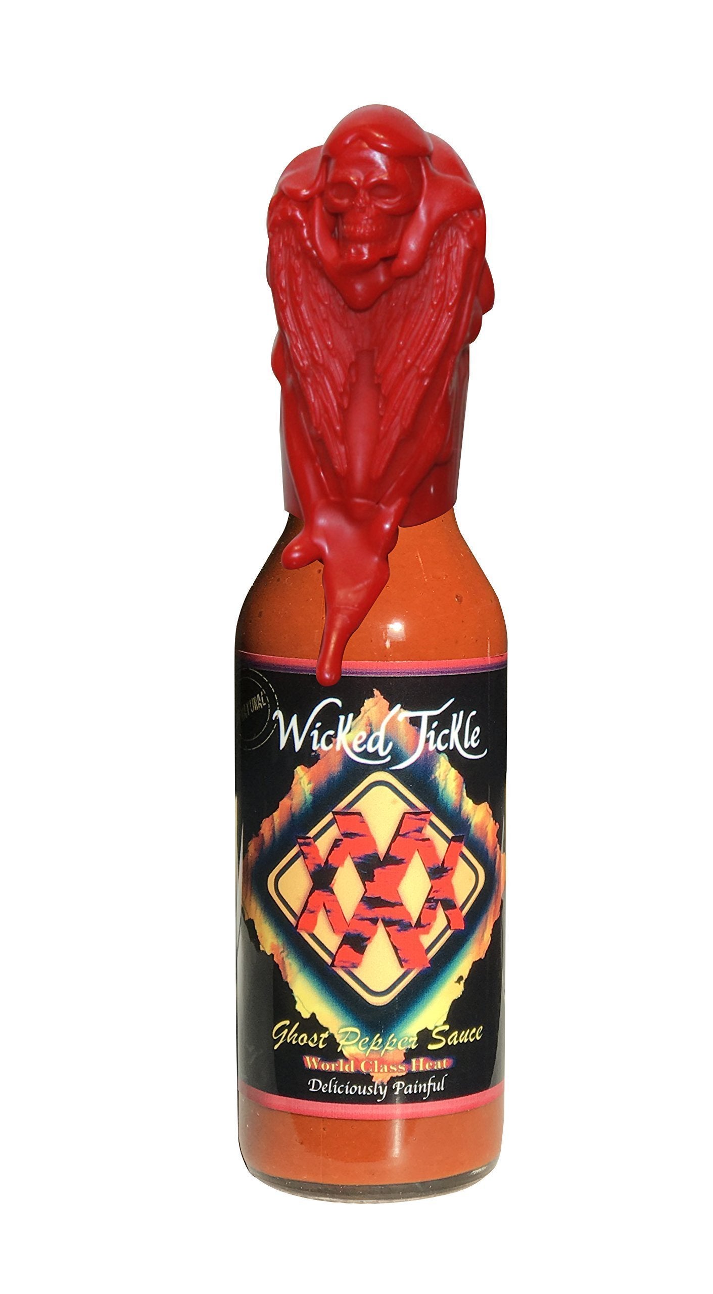 ETRSAIRL Ghost Pepper Hot Sauce XXX Chipotle Extra Hot 5 Ounce Wax Sealed