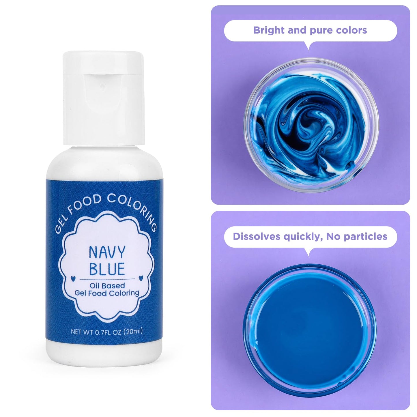 Oil Based Food Coloring For Chocolate, 20Ml Edible Red Oil Based Food Coloring Gel For Cake Decorating, Sugar, Candy Melts, Baki