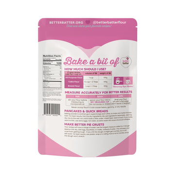 Better Batter Original Blend Multipurpose Gluten Free Flour 2.5lb - Certified GFCO, Vegan, Kosher, Non-GMO - Top 9 Allergen Free