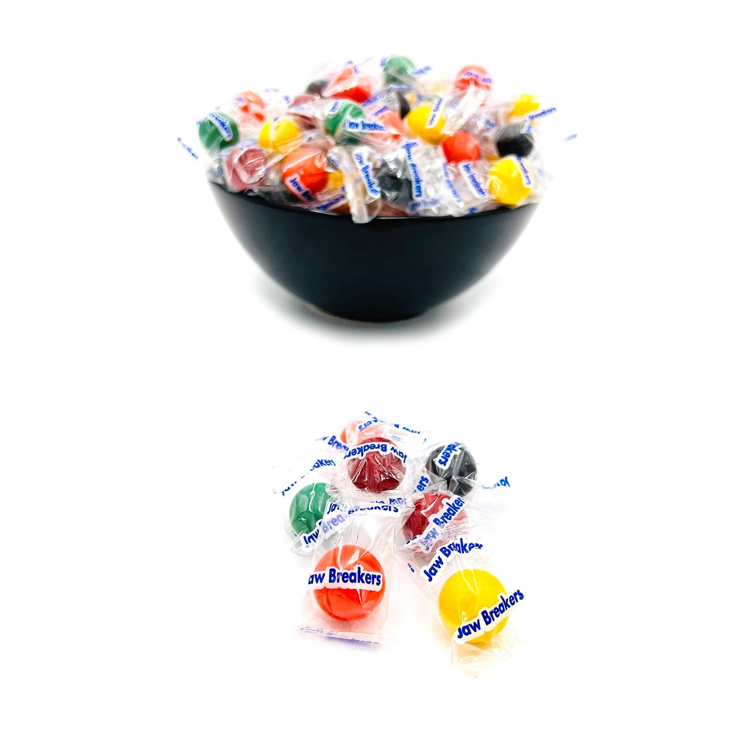 Jawbreakers Hard Candy | 1 Pound Bag | Fruit Flavored Assortment - Approx. 75 Count