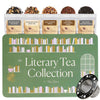 Plum Deluxe Literary Tea Collection Gift Set - Assorted Hand-Crafted Loose Leaf Teas with Steeper - 75+ Cups
