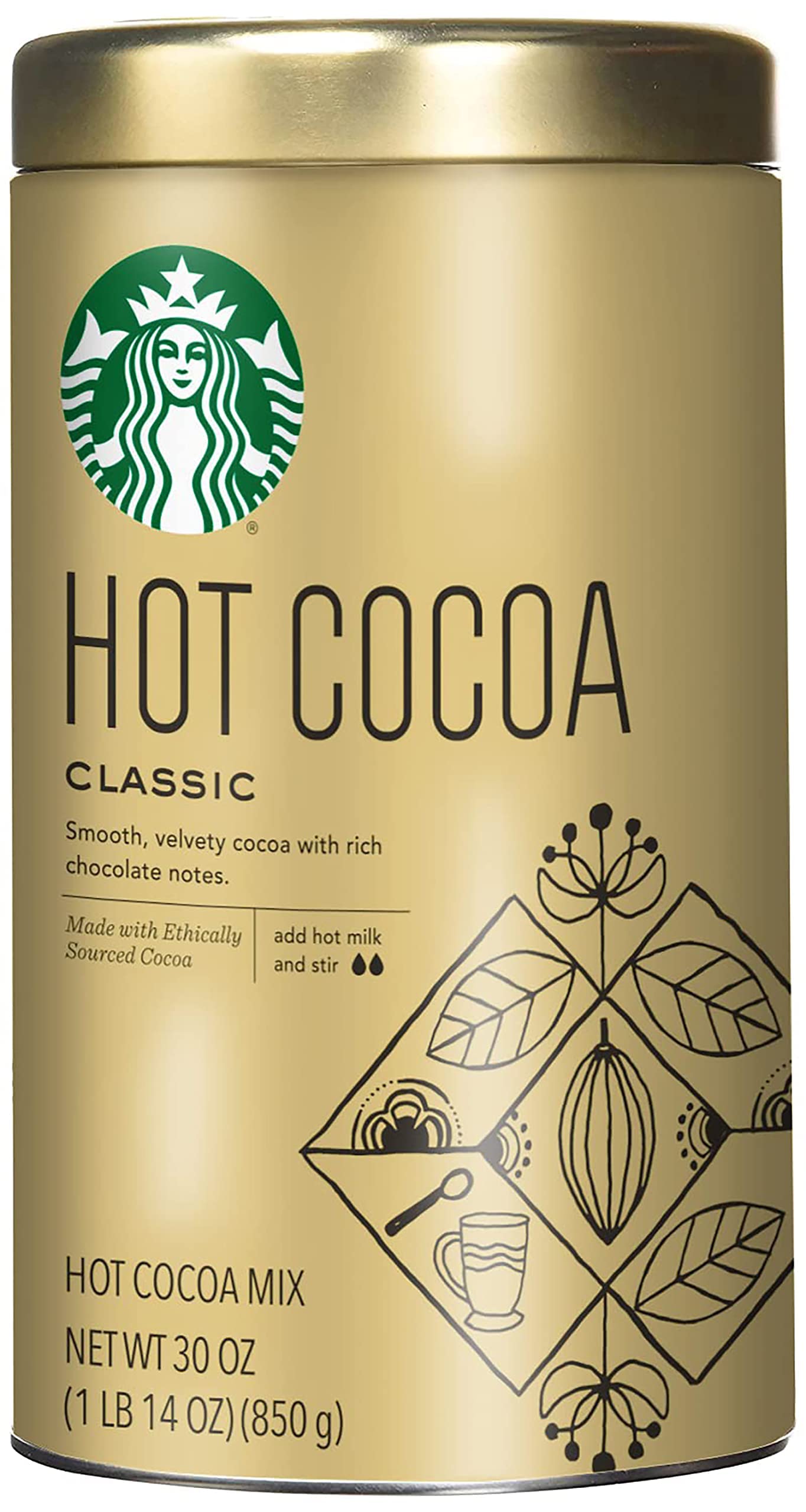 Starbucks Classic Hot Cocoa, 30 Ounce (Pack Of 1)