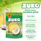 Zuko Pineapple Coconut Instant Powder Drink | Family Pack | No Sugar Needed | Vitamin C | 14.1 Ounce (Pack of 6)