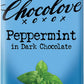 Chocolove Dark Chocolate Peppermint Bars, 55% Cacao, 6 Count, Non-GMO, Rainforest Alliance Certified, 3.2oz Each