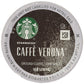 Starbucks K-Cup Coffee Pods, Dark Roast Caffè Verona, 100% Arabica, 96 Count, Model 011067987