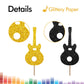 24Pcs Guitar Cupcake Toppers, Rock Cupcake Topper For Boys, Music Notes Food Picks, Guitar Player Birthday Party Decoration - Bl