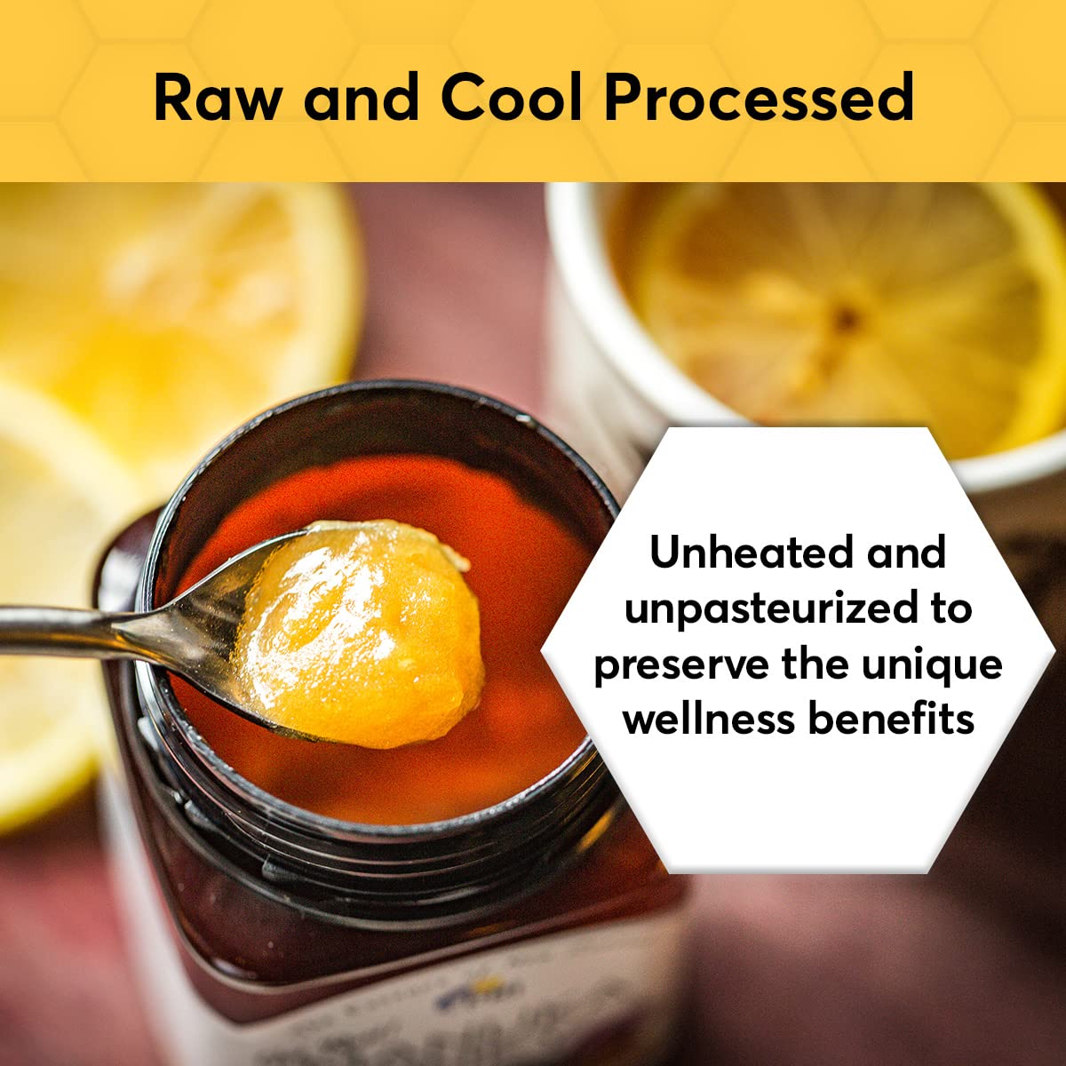 PRI Manuka Honey UMF 15+, MGO 514+, Raw Monofloral, 514+ MGO/500g, New Zealand