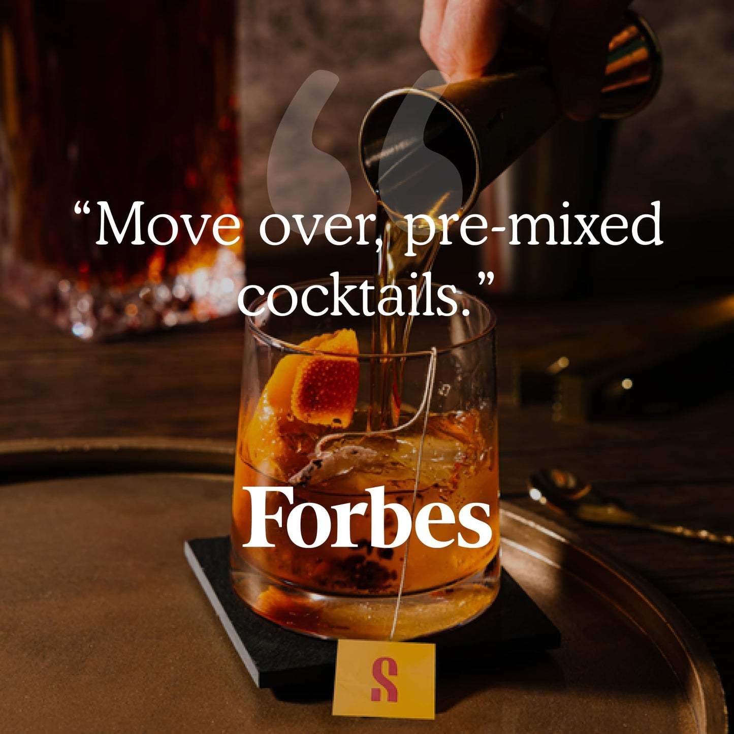 SAYSO Cocktail Tea Bags - Instant Mixers, Organic Ingredients - 16 Count (Pack of 2)