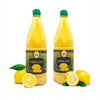 2 Pack 100% Lemon Juice Freshly Squeezed NO Added Water 33.8oz Not From Concentrate - Appx 40 Freshly Squeezed Lemons in Each Bo