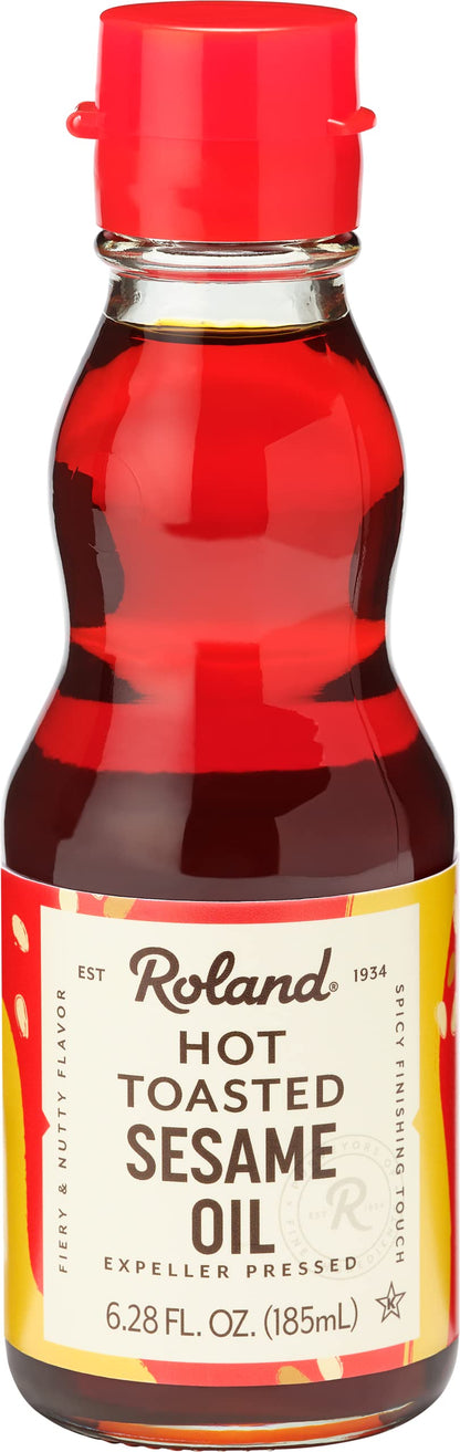 Roland Oil Pure Sesame Hot, 6.2 oz