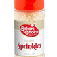 Bakers Choice White Sprinkles For Baking - Jimmies Sprinkles For Ice Cream Toppings - Dairy Free, Kosher 2.8 Oz.