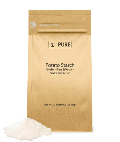 Pure Original Ingredients Potato Starch Thickener For Sauces, Soup, & Gravy (10 Pound)