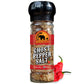 African Dream Foods Ghost Pepper Salt Seasoning | Spicy Chili Salt | 3.5 oz Reusable Grinder
