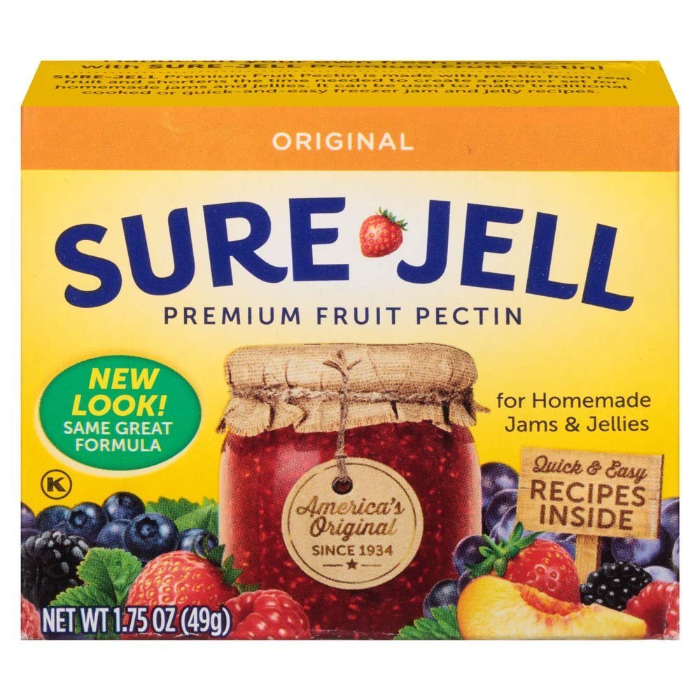 Sure Jell Premium Fruit Pectin (1.75 Oz Jars, Pack Of 4)