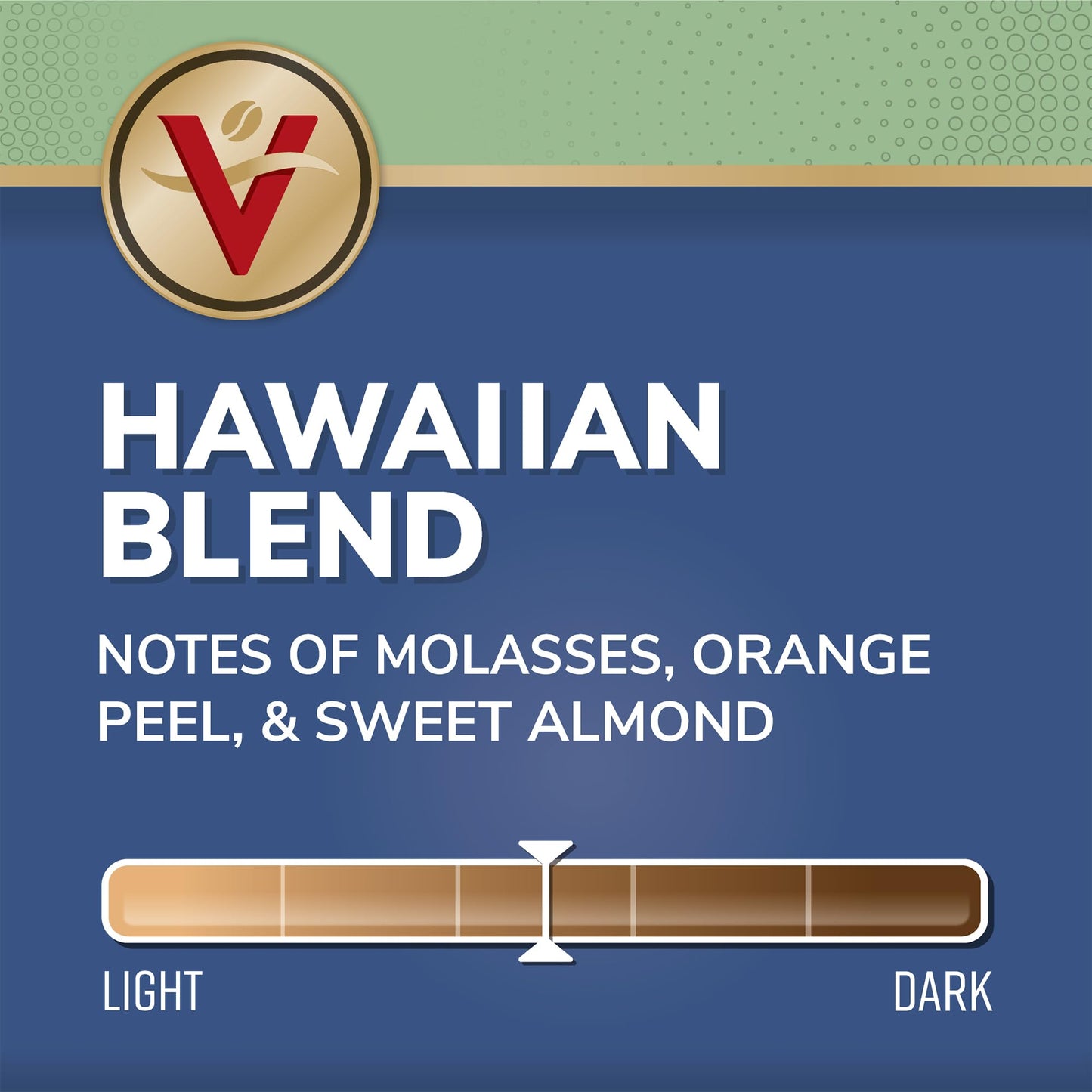 Victor Allens Coffee Hawaiian Blend, Medium Roast, 12 Count Single Serve Pods for Keurig, Brown