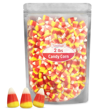 Bulk Candy Corn  2lb Pack of Halloween Candy Bulk  Classic Fall Candies for Autumn Gatherings Baking Projects and Buffets  Halloween Candies for Sharing with Family and Friends