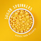 Yellow Sprinkles For Cake Decorating, Edible Sugar Pearls Mixing Sizes For Cupcake Topper, Cookies, Ice Cream Toppings Cake Deco