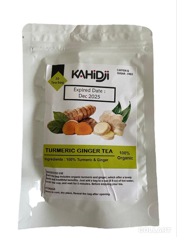 Organic Turmeric Ginger 30 Tea Bags