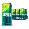 Zevia Zero Sugar Ginger Ale Soda, Non-GMO, Gluten-Free, Vegan, 16 Fl Oz Cans, 12-Pack, Clear