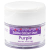 DecoPac Edible Glitter Dust | Purple | Edible Sparkle Powder For Cake Decorating, Cakes, Cupcakes, Cookies, and Donuts - 4g