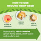 Manitoba Harvest Organic Ground Hemp Seed, 7 oz - 5g Plant Based Protein, 6g of Fiber per Serving - Non-GMO Project Verified, Ve