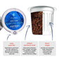 Cambio Roasters enhanced Dark Roast Keurig Organic Coffee K Cups  Only Aluminum Keurig Coffee Pods with Organic Beans  More Flavor & Longer Lasting Freshness  Bold & Smooth Dark Roast Pods  60 count