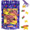 Fruidles Halloween Hair Spiders Gummies, Fun And Festive Holiday Snacking (Half-Pound Bag)