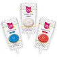 Cake Mate Cookie Decorating Icing Bundle - Red, White & Blue Icing for Cakes & Cookies - 21 oz Total