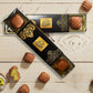 Dubai Chocolate Bar Pistachio Knafeh Mini Bites - Luxury Milk Chocolate, Gift Wrapped Fresh, Enhanced Pistachio Cream Kataifi Filling 0.85 Oz 5 Count Lovetta Chocolate