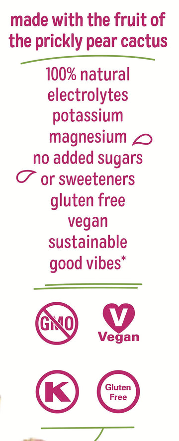 True Nopal Cactus Water, 16.90 Fl. Oz (Pack Of 12)