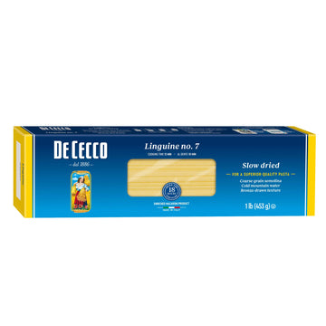 De Cecco Semolina Pasta, Linguine No.7, 1 Pound (Pack of 5)