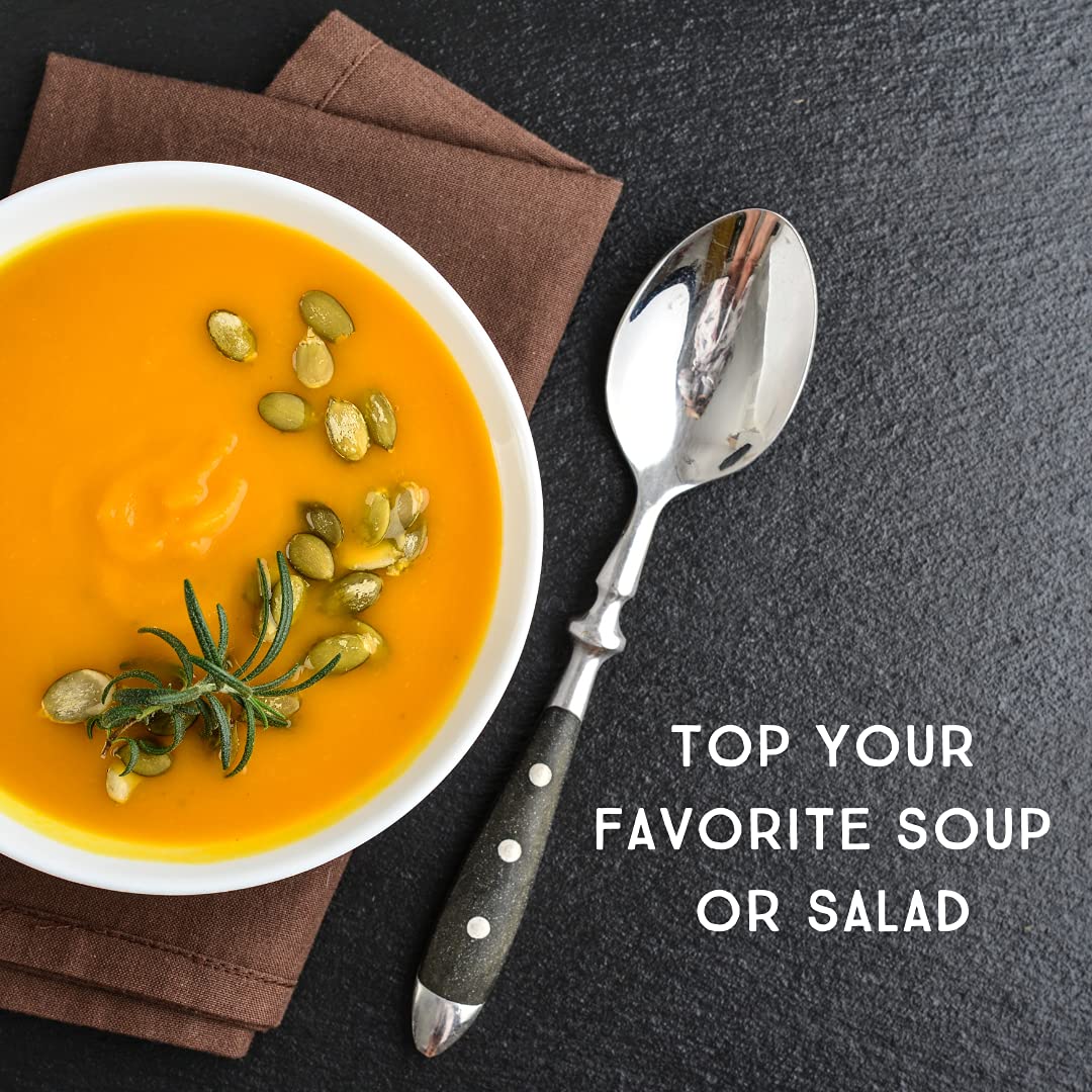 Lark Ellen Farm Sprouted Organic Pumpkin Seeds, Raw & Unsalted, 14 oz, Non-GMO, Vegan, Gluten-Free, Resealable Bag