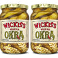 Sims Foods, Wickles Wicked Okra, 16 OZ (Pack of 4)