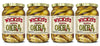 Sims Foods, Wickles Wicked Okra, 16 OZ (Pack of 4)