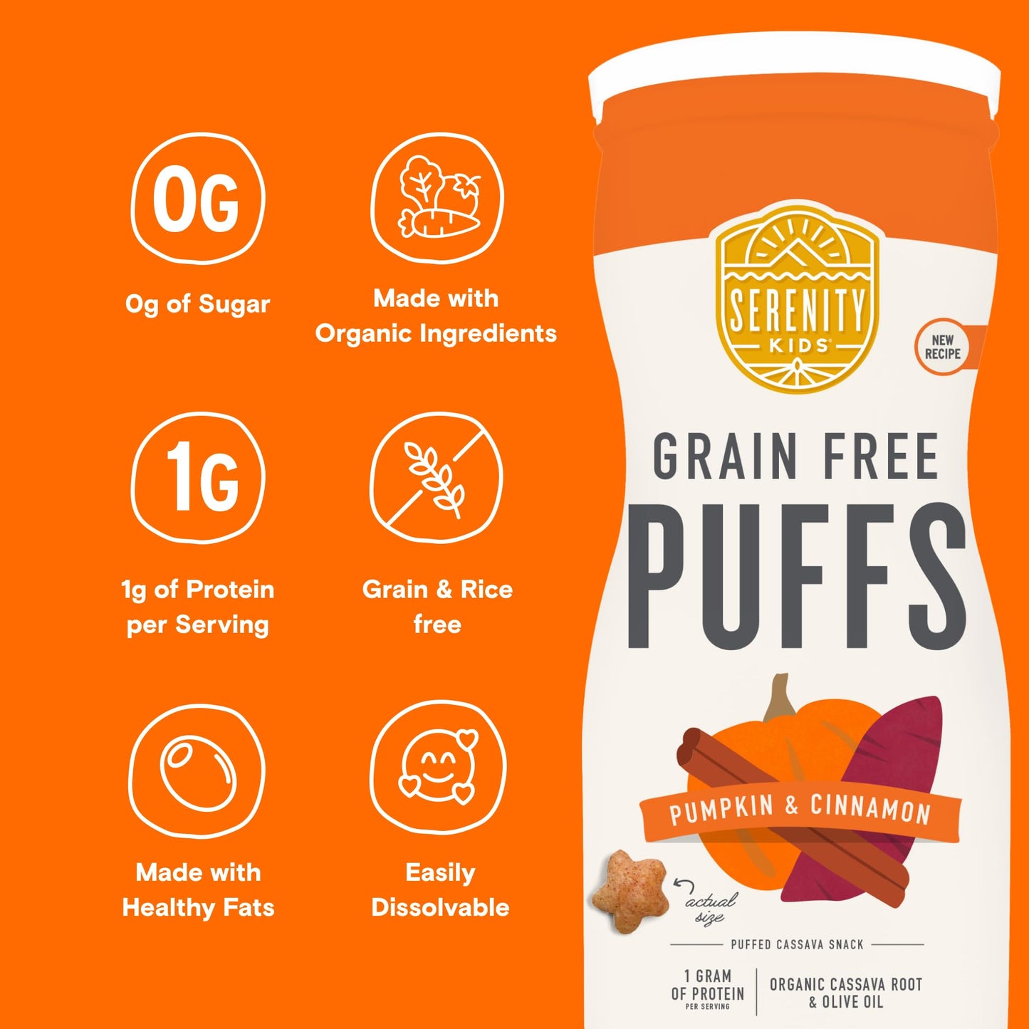 Og2 Serkid Puffs Pumpkin ( 6 X 1.5 Oz   )