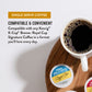 ROYAL CUP SIGNATURE Coffee - French Vanilla Light Roast compact pieces - 24 Count