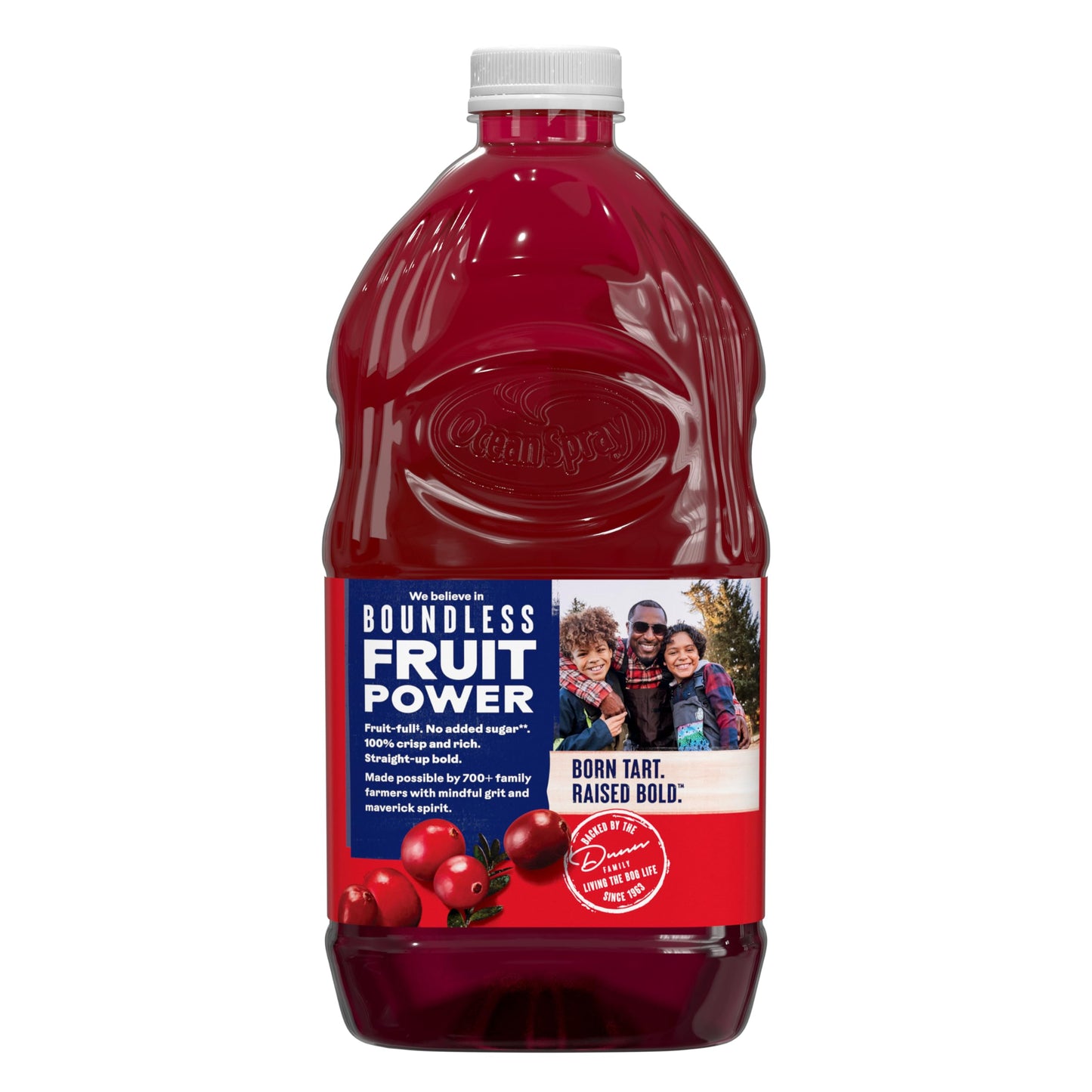 Ocean Spray 100% Juice  Cranberry  64 Fl Oz Bottle (Pack of 8)
