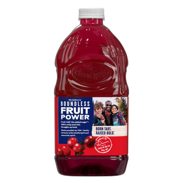 Ocean Spray 100% Juice  Cranberry  64 Fl Oz Bottle (Pack of 8)