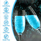 Edible Glitter - Blue Luster Dust Edible For Drinks Cakes, Food Grade Cake Decorating Shimmering Glitter, Sprinkle Powder For Co
