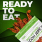 Wicked Cutz Applewood Smoked Bacon Jerky, 12g Protein, Fully Cooked, 2 Ounce (Pack of 2)