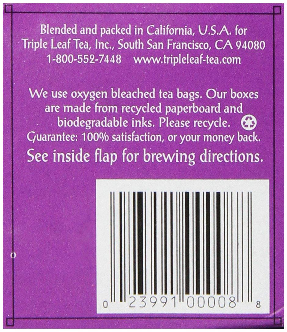 Triple Leaf Tea Blood Pressure Tea ( 6X20 Bag) ( Value Bulk Multi-Pack)